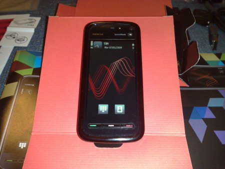 Nokia 5800 XpressMusic - fronte