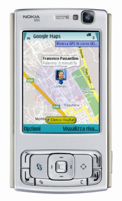 Google Latitude sul Nokia N95