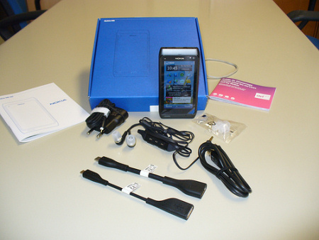 Nokia N8, l'unboxing