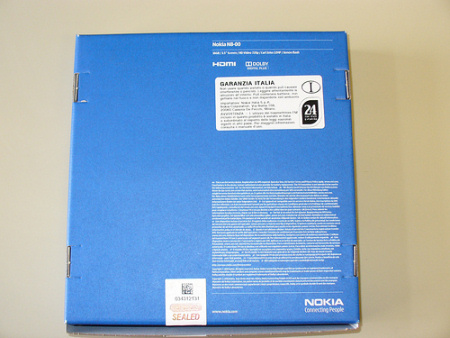 Nokia N8, l'unboxing