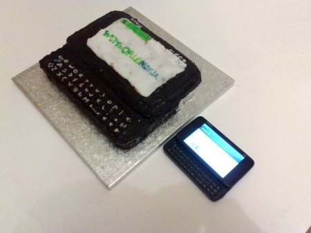 Nokia N900 - La torta di WOMWorld/Nokia