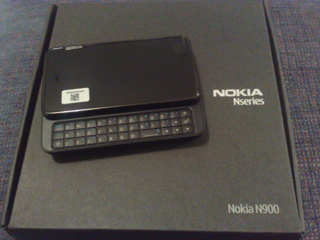 Nokia N900 e la scatola