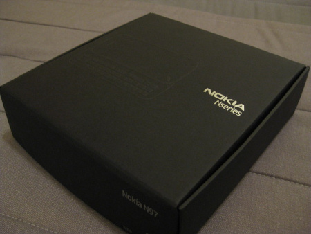 Nokia N97: la scatola