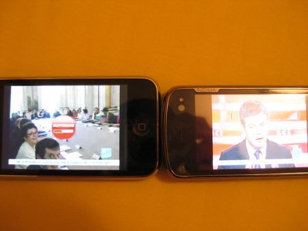 Nokia N97 vs. Apple iPhone