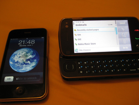 Nokia N97 vs. Apple iPhone