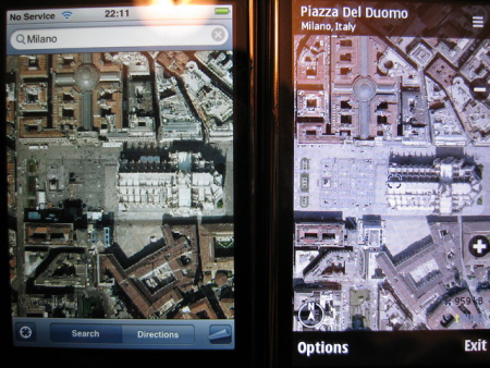 Nokia N97 vs. Apple iPhone